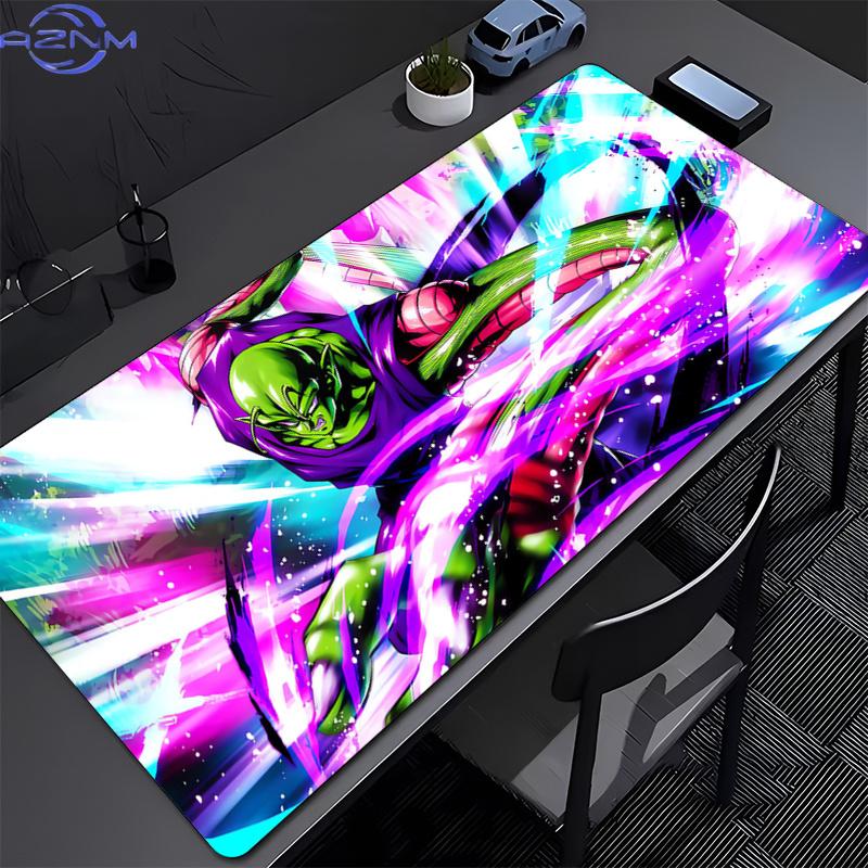 Dragon Ball Piccolo Mouse Pad big Computer Office Game Table Mats Anti-slip Gaming Keyboard coaster Long Desk Pads game Mousepad