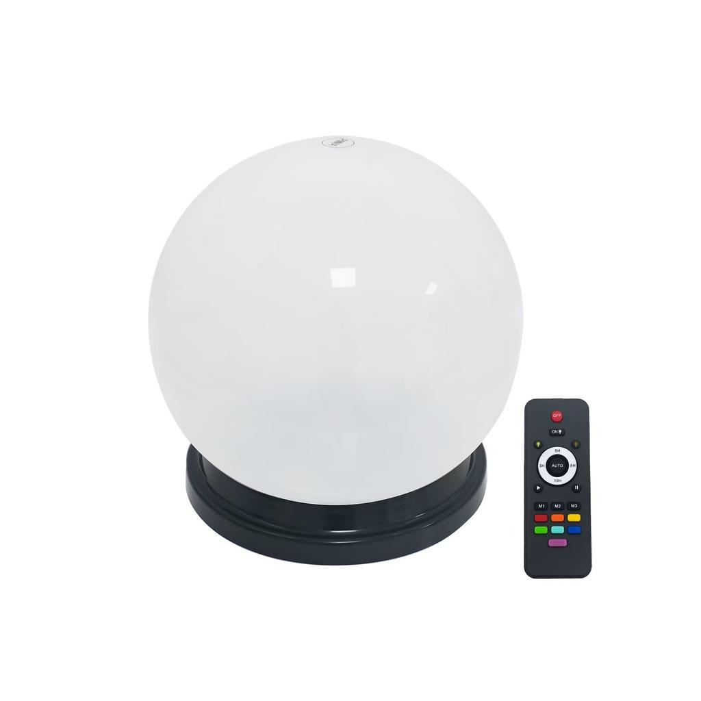 GWSOLAR Pool Ball 20cm 60lm Smart Stays On Until the Next Warm and Seven Color Options As a Decorative Light or Floating Ball No Wiring Waterproof To