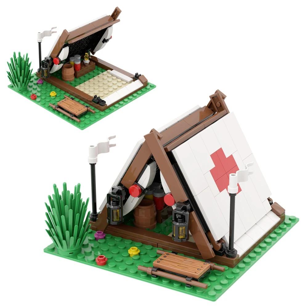 Medieval Castle Siege Weapons Building Blocks Siege Engine Cannon Car  Catapult Crossbow MOC Assembly Bricks Toys