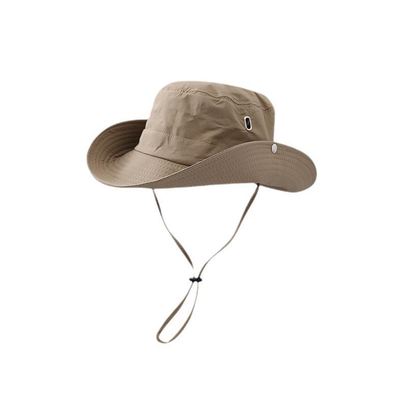 Men's Quick-Drying Wide Brim Hat for Fishing, Camping, Hiking, and Mountaineering