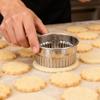 11pcs/set Stainless Steel Round Cookie Biscuits Cutters Mousse Ring Pastry Metal Baking Circle Ring Molds For Kitchen DIY Mold