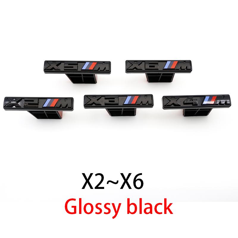 

BMW Badge Decal Styling Accessorie ABS Car Front Grille Emblem For BMW M Logo X2 X3 X4 X5 X6 E46 E60 E90 E90 F10 F30 G20 G30 G11 X 2 M