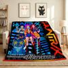 Custom Name Hunter X Hunter Flannel Blanket Throw Blanket Soft Warm Sofa Bed Home Decor Unique Gift