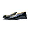 Herren Slipper Kleid Formell Schwarz Business Casual Schuhe Lila Grün Slipper Smoking Hochzeitsschuhe Übergröße