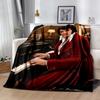 Elvis Presley Piano Performance Blanket Comfortable Perfect for Chair Office Seaside for All Occasions Stylish Decor