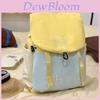 Eco Forest Backpack For Teens With Padded Shoulder Straps And Letter Pattern