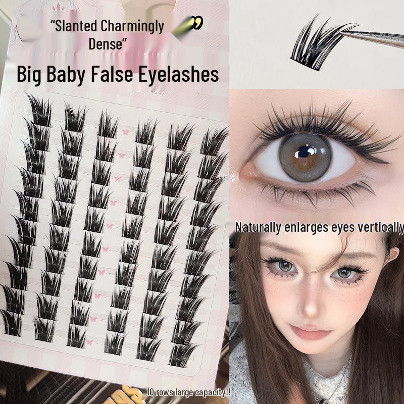 

FAICCIA Feixi~Charming Large Capacity Natural Segmented Lashes - Hot Seller
