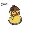 Coat Brooch Cartoon Duckling Badge Animal Jewelry Alloy Hat Scarf