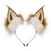 Cross-Border Adjustable Fox Ears Halloween Cosplay Plush Headband
