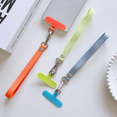 Neues geflochtenes Handy-Lanyard, Armband, buntes geflochtenes Lanyard, Kopfhörer, Schlüssel, Geldbörse buntes Sicherheitsarmband