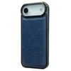 For iPhone Air Case Calf Texture PU Leather Anti Fingerprint Back Phone Cover