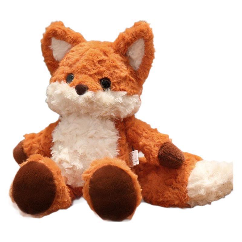 Running Fox Girl Plush Sleep Pillow - Cute Birthday Gift
