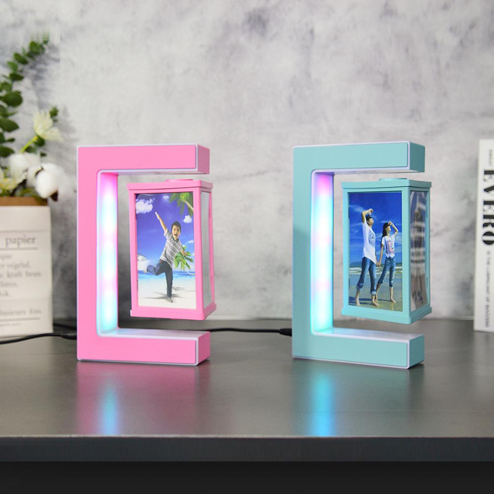 Floating Magnetic Levitation Photo Frame - Creative Gift for Birthdays, Home Decor, and More