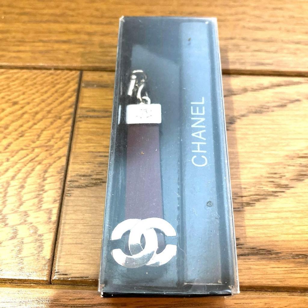 Used CHANEL Chanel Strap Then Branded Product Brown Silver Silver Brown