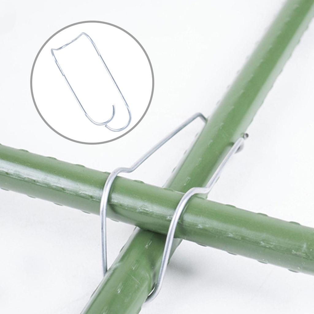 50 buc Clip de Sprijin pentru Plante de Grădină pentru Plantă Cățărătoare Robust Ușor de Instalat Fără Unelte pentru Aranjament Plante de Exterior