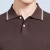 Men's Silk Blend Cooling Polo T-shirt