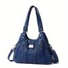 Luxuriöse Handtasche aus PU-Leder für Damen mit mehreren Taschen, lässige Designer-Umhängetasche, Crossbody-Stil, vielseitig für den täglichen Gebrauch