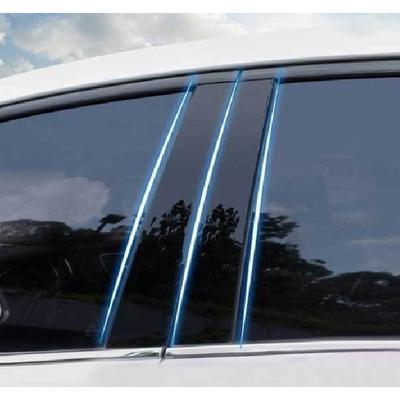 For Kia Forte K3 Glossy Black PC Car Window BC Pillar Panel Cover Trim 2019-2024