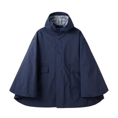 Brompton London W Poncho Rain Coat - Navy (P255Wct132)