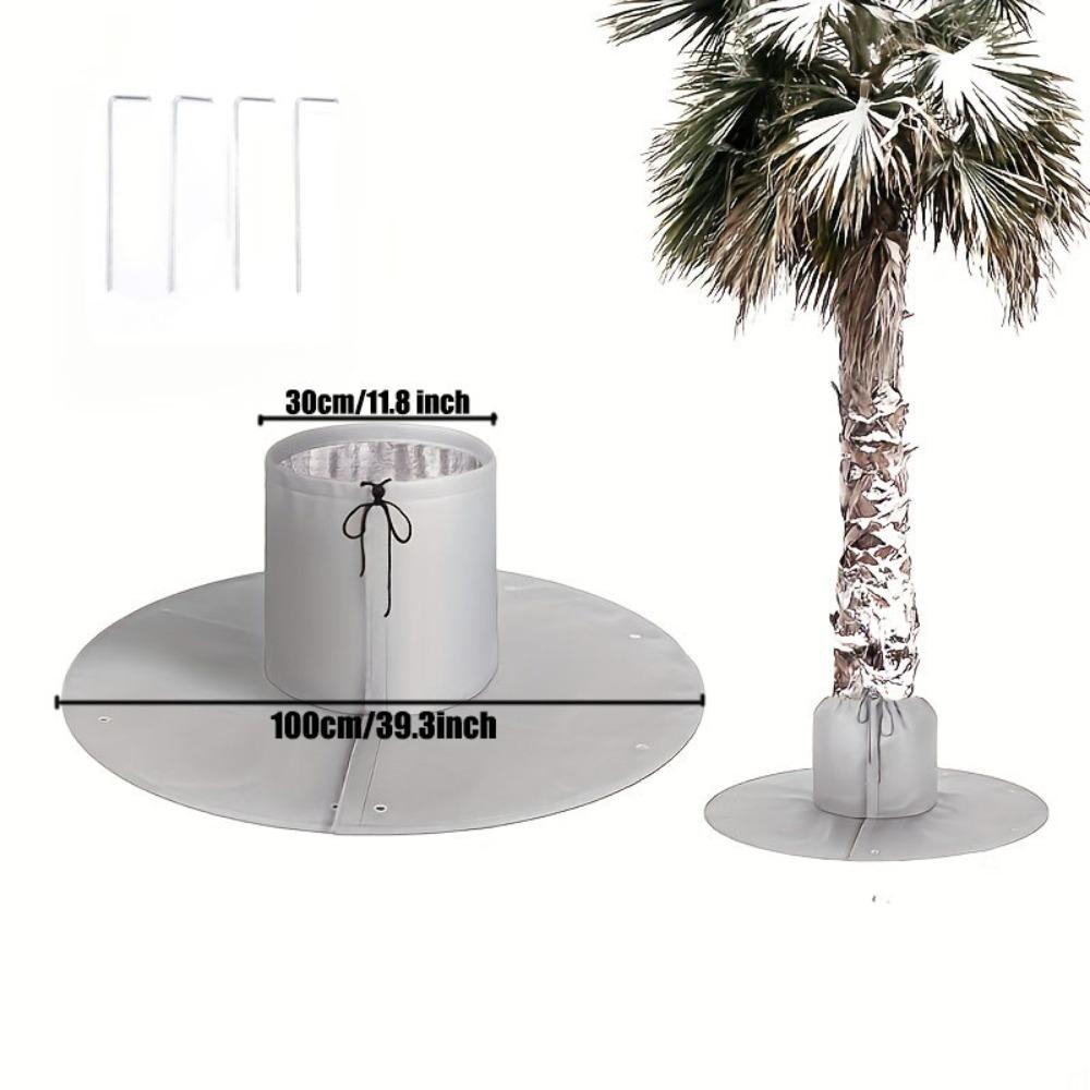 

Freeze Protections Winter Tree Root Protector Double Bubble Insulation Cover Tree Protection коричневий