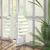 85Pcs Plantation Shutter Tilt-Rod Louvers for Staples Shutter Repair Pins Plantation Shutters Washers Repair Kit Easy To