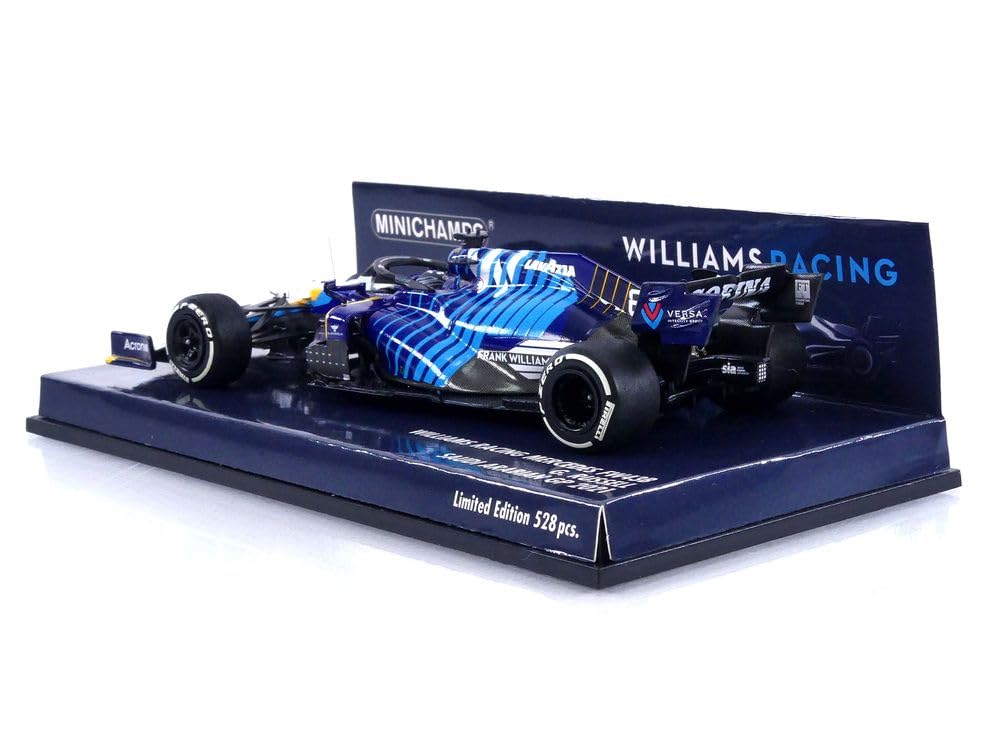 Minichamps Williams M FW43B Russell SAU GP2021 Completed Product 1/43