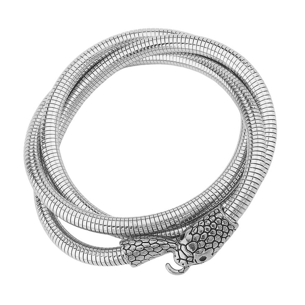 Adjustable Snake Necklace Alloy Charm Bracelet Wristband Jewelry Gift For Seamless Style Transition