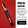 Mitsubishi POSCA PC-5M Wasserbasierter Poster- & Graffiti-Stift, Mittlere Spitze (1,8-2,5 mm), 17 Farben