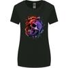 Skull With Spider Flowers and Spider Womens Wider Cut T-Shirt Unisex T-Shirt
