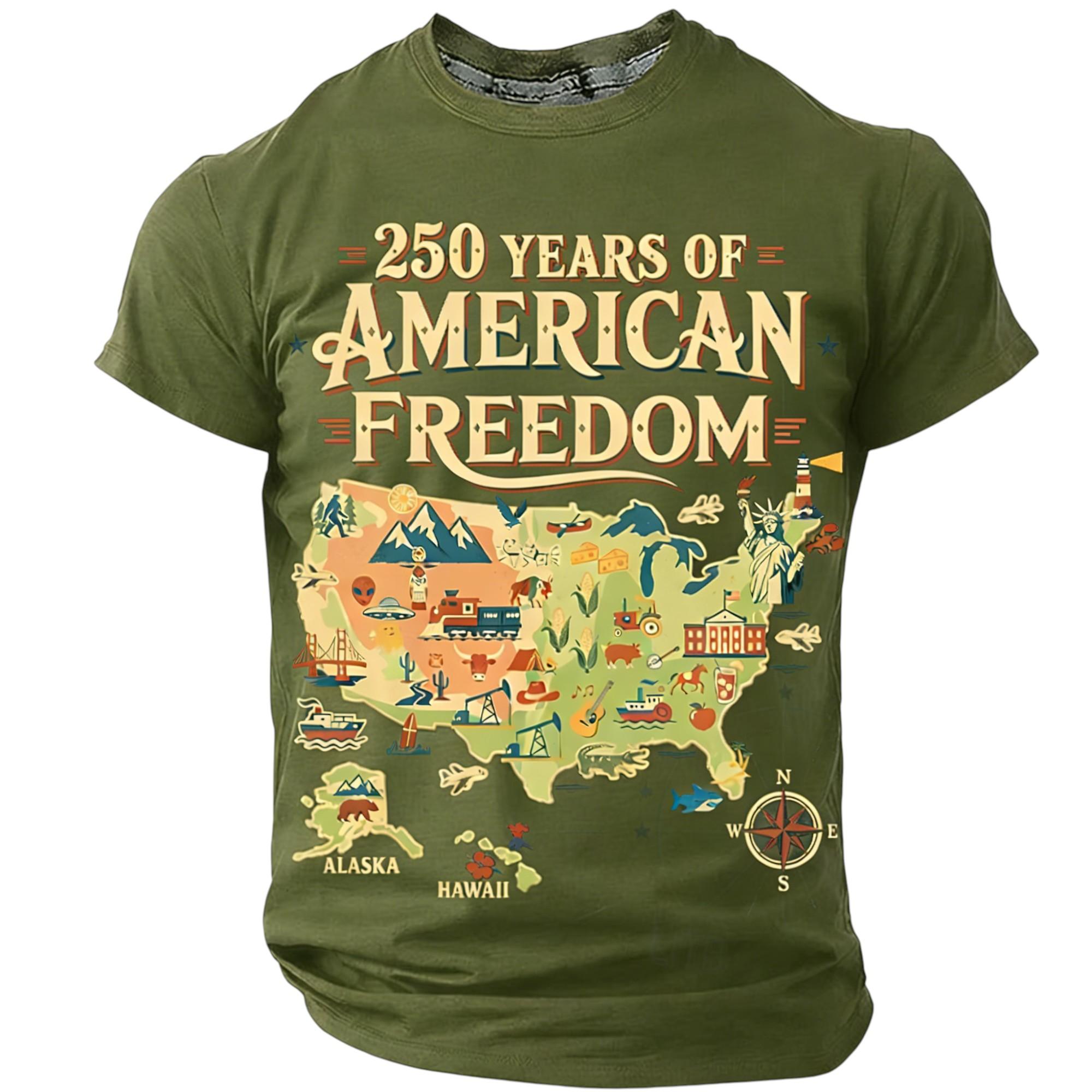 Men s Casual Round Neck Short Sleeve T-Shirt L