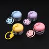 1Pcs 5G Mini Empty Plastic Lip Mask Jars With Keychain Pendant Lip Balm Cans Cream Lip Balm Containers Lipstick Makeup Container