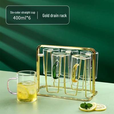 Mug en verre résistant à la chaleur avec anse