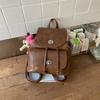 Retro Backpack Women's Fashion Leisure Niche Student Class Bag High Value Bucket Bag Travel Small Backpack