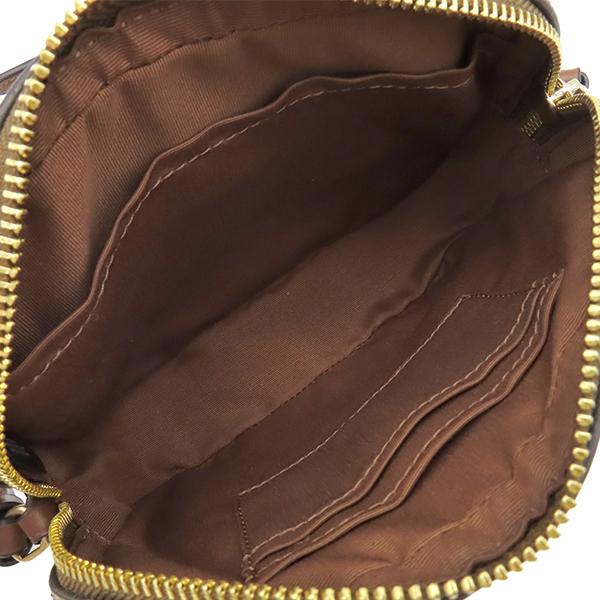 COACH Mini Camera Bag Signature Canvas with Lip PrintShoulder Bag Smooth Rubbed Array