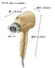 Panasonic Hair Dryer Nano Care Overseas Compatible Gold EH-NA5A-N