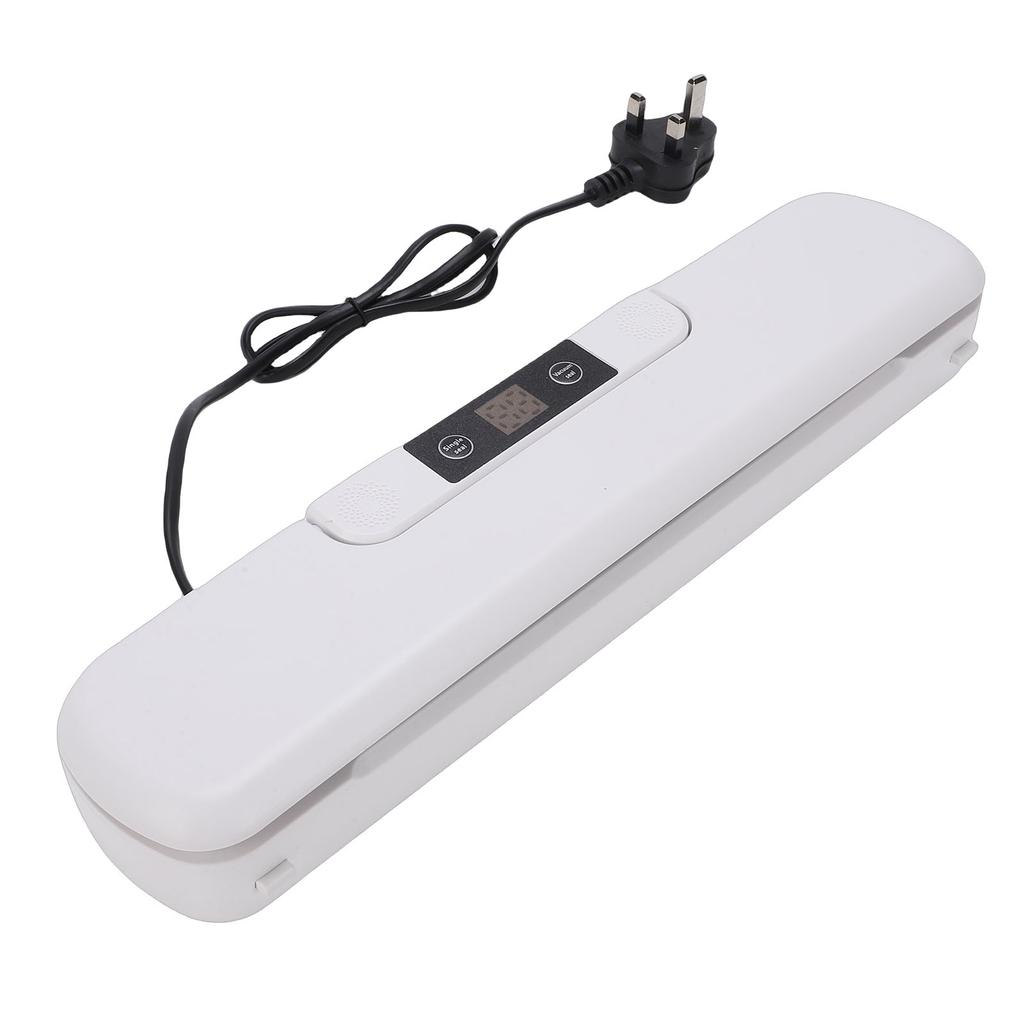 Food Vacuum Sealer 60kPa LED Display Automatic Food Vacuum Sealer Machine with 3 Modes Bags for Food Preservation