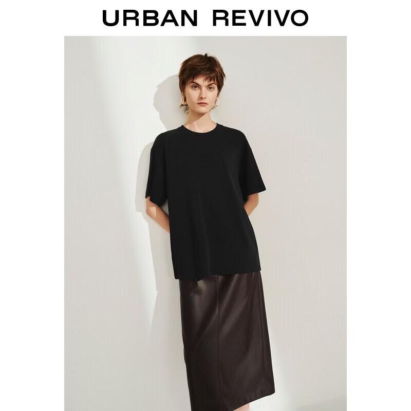 UR2026 Women s Relaxed Fit Round Neck T-Shirt M