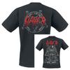 2026 Summer Slayer Graphic Cotton Band Shirt Unisex Summer Short Sleeve Fashion Brand Tee Luxury Casual Vintage