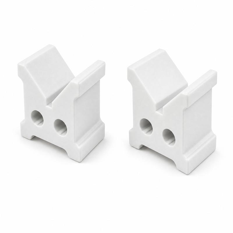 1Pair V Type Parts Fixing Bracket 3D Printed Support Holder For Round Shaft Rod Positioning Fixture Diy Mechanical Project Use