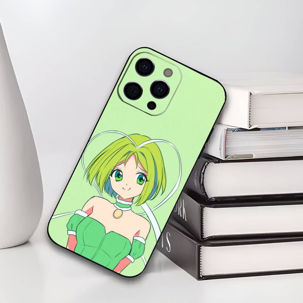 Tokyo M-Mew M-Mew Magical girl Phone Case For iPhone 17,16,15,14,13,12,11 Plus,Pro Max,XS,Soft Black Cover
