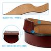 JingHao Plus Size Genuine Leather Stylish Casual Jeans Work Belt in Brown Regular and Large Sizes Length Men's Belt, Belt, Belt, & Black, 105-160cm