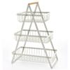 3-Tiers Design Kitchen Organizer Space-Saving Vegetable Storage Basket  Countertop Storage