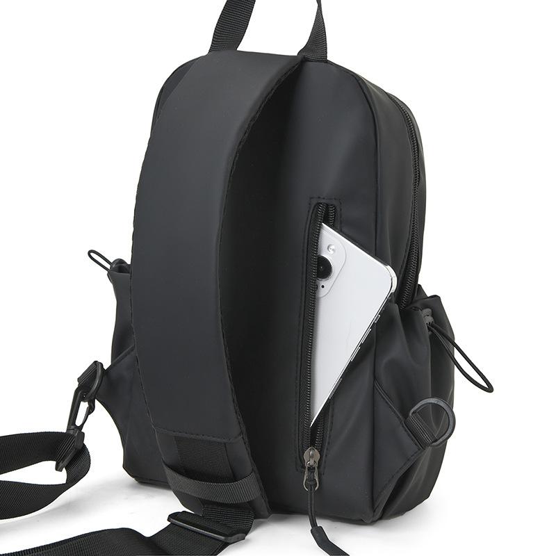 Herren Umhängetasche mit hochwertigem Gefühl, Outdoor-Reisetrend, lässige Umhängetasche mit großem Fassungsvermögen, sportliche Umhänge-Brusttasche für Herren