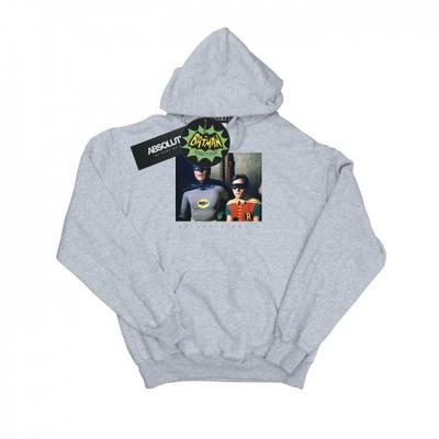 Mens Batman TV Series Dynamic Duo Photograph Hoodie