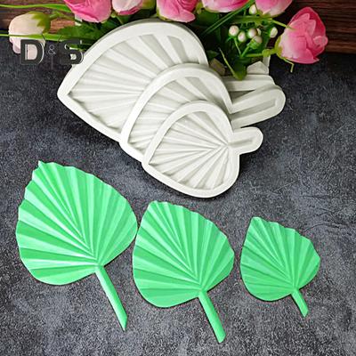 Food Grade Cake Mold Heat Resistant Silicone All Purpose Leaf Shaped Craft Dessert Mold Decor Home Supplies