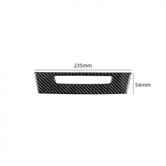 Carbon Fiber Interior Seat Heated Control Cover Trim For BMW 1 Series E82 E88