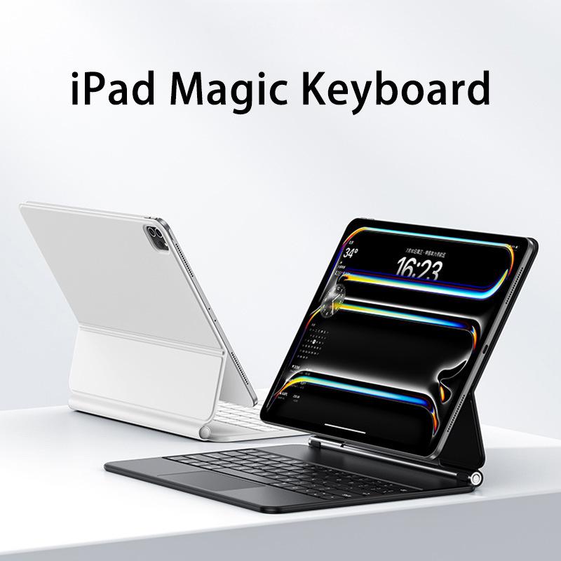 Apple Magic Keyboard Pro for iPad Air 4/5 and Pro 11, 12.9 Magnets, Wireless.