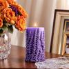 Silicone Molds Flowers Pillar Candle Molds Epoxy Resin Molds Castings Molds Cylinder Relief Molds Plasters Molds