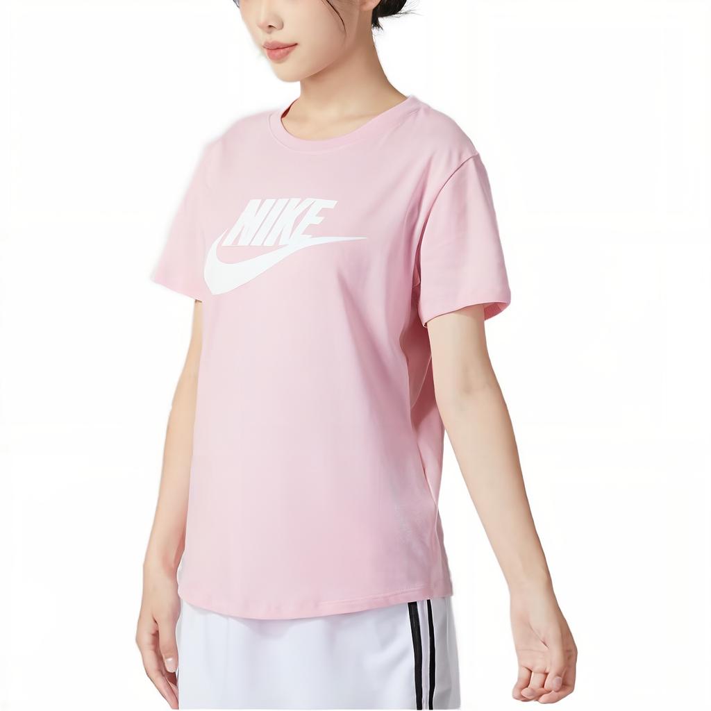 (WMNS) Nike Sportswear Essentials Logo T-Shirts 'Pink' Women's DX7907-691