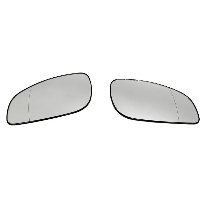 For Opel Vectra C Signum 2002-2008 1x Left Right Side Rear View Lens Split Mirror Heated Door Glass Rearview Accessories Parts